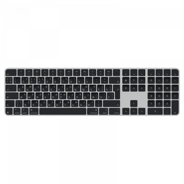 Tastatură Apple Magic Keyboard with Touch ID MXK83RS/A Membrană Negru - Fără fir | Rusă Tastatură Apple Magic Keyboard with Touch ID MXK83RS/A Membrană Negru - Fără fir | Rusă