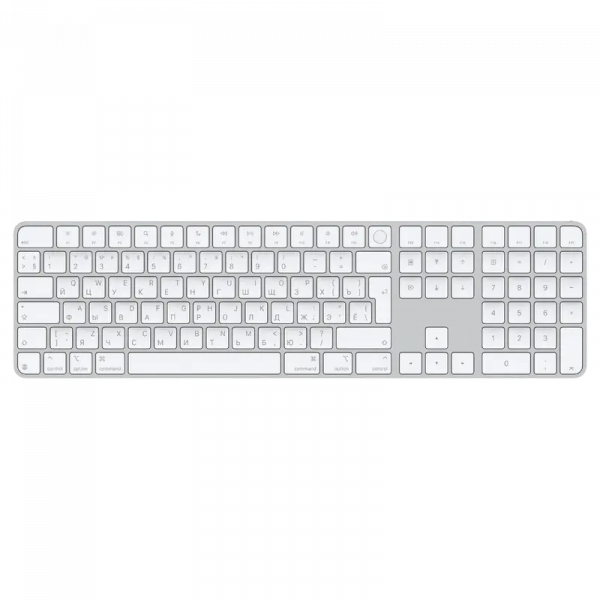 Клавиатура Apple Magic Keyboard with Touch ID MXK73RS/A Мембрана Белый - Беспроводное | Русский