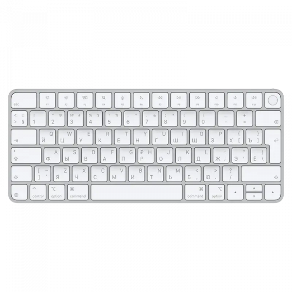 Клавиатура Apple Magic Keyboard with Touch ID MXCK3RS/A Мембрана Белый - Беспроводное | Русский Клавиатура Apple Magic Keyboard with Touch ID MXCK3RS/A Мембрана Белый - Беспроводное | Русский