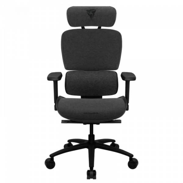 Офисное кресло ThunderX3 XTC Loft Искусственная кожа,Вентилируемая Сетка Темно-серый - Сталь | Класс 4 | 118 - 126 см