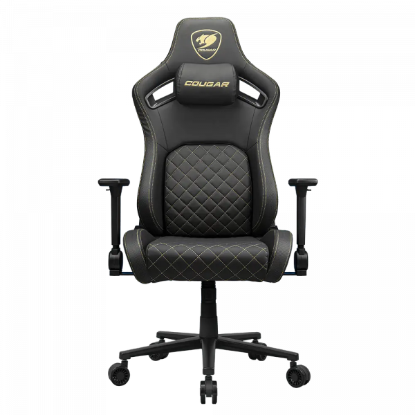 Scaun Gaming Cougar Defensor PU Piele Auriu - Clasa 4 | 129 - 136 cm
