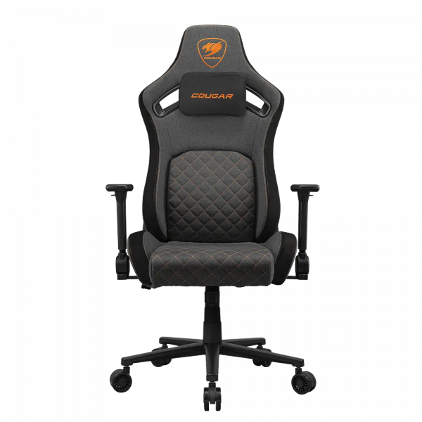 Игровое кресло Cougar Defensor Имитация льна Gray F - Класс 4 | 129 - 136 см