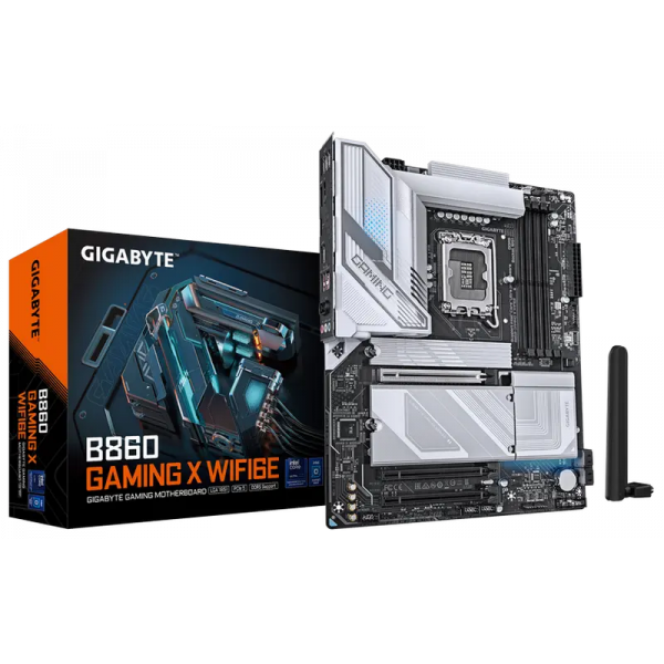 Материнская плата Gigabyte B860 GAMING X WIFI6E LGA1851 ATX - Intel B860 | DDR5 SDRAM | 4x DIMM