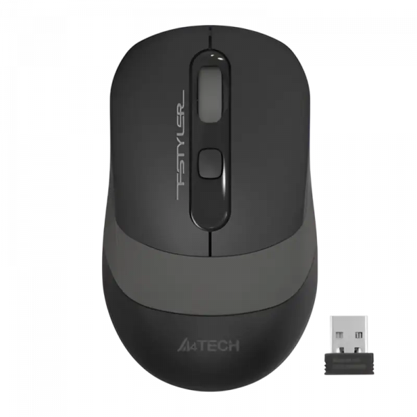 Mouse A4Tech FG10S Negru | Gri - Optical | 2000 dpi | Fără fir