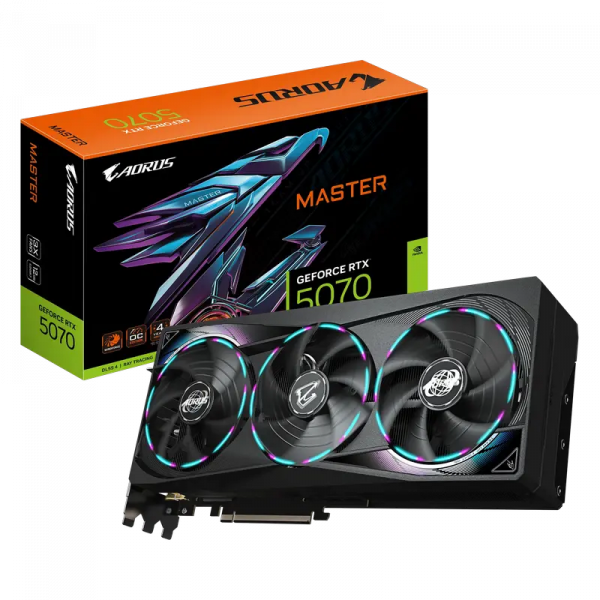 Видеокарта Gigabyte AORUS GeForce RTX 5070 MASTER