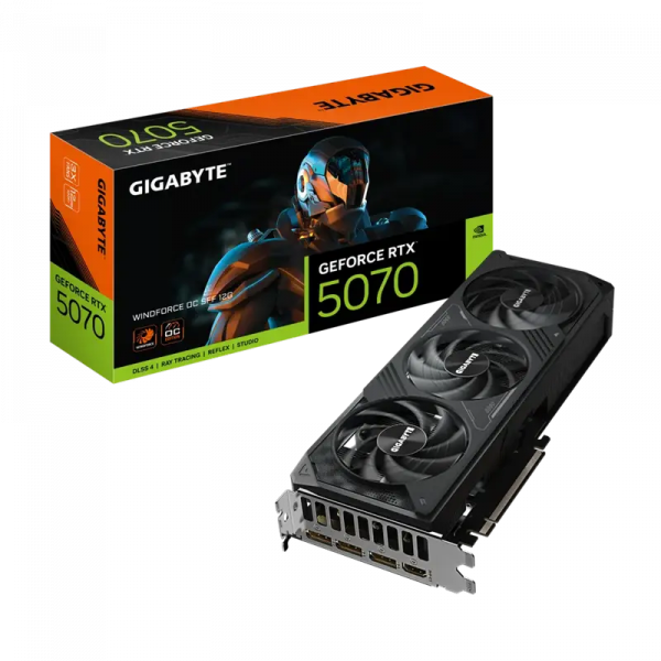 Видеокарта Gigabyte GeForce RTX 5070 WINDFORCE OC SFF