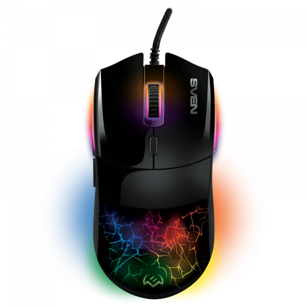 Игровая мышь SVEN RX-G995 Чёрный - Оптический | 16000 dpi | Проводное