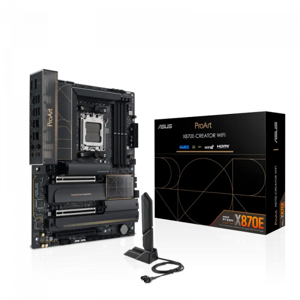 Материнская плата ASUS PROART X870E-CREATOR WIFI AM5 ATX - AMD X870E | DDR5 SDRAM | 4x DIMM