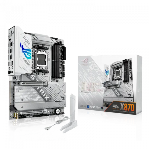 Placă de bază ASUS ROG STRIX X870-A GAMING WIFI AM5 ATX - AMD X870 | DDR5 SDRAM | 4x DIMM Placă de bază ASUS ROG STRIX X870-A GAMING WIFI AM5 ATX - AMD X870 | DDR5 SDRAM | 4x DIMM