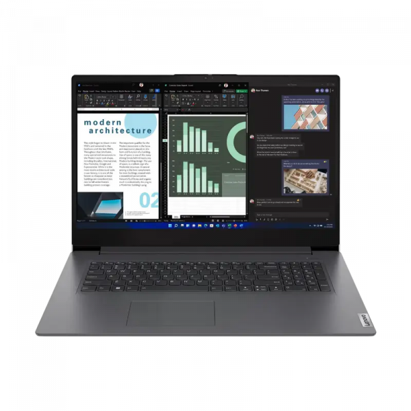 Ноутбук для бизнеса Lenovo V17 G4 IRU Iron Grey - 17.3" | IPS | 8 ГБ | 512 ГБ | Intel Core i5-13420H