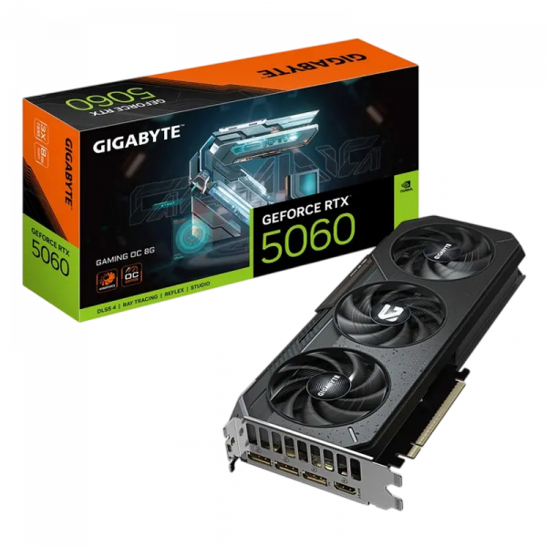 Видеокарта Gigabyte GeForce RTX 5060 GAMING OC Видеокарта Gigabyte GeForce RTX 5060 GAMING OC