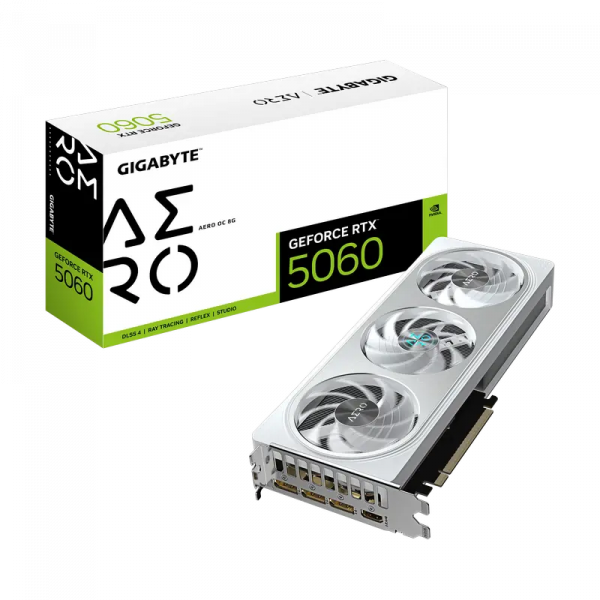Placă video Gigabyte GeForce RTX 5060 AERO OC