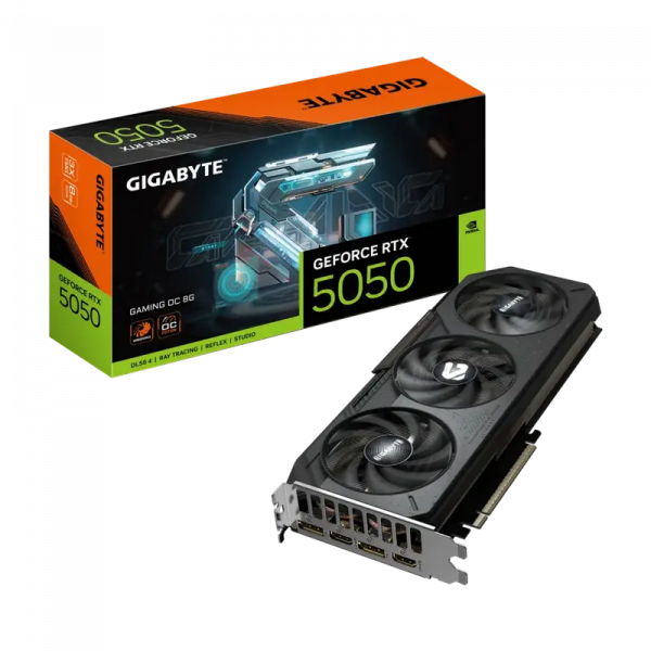 Placă video Gigabyte GeForce RTX 5050 GAMING OC