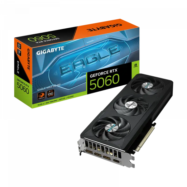 Видеокарта Gigabyte GeForce RTX 5060 EAGLE MAX OC Видеокарта Gigabyte GeForce RTX 5060 EAGLE MAX OC