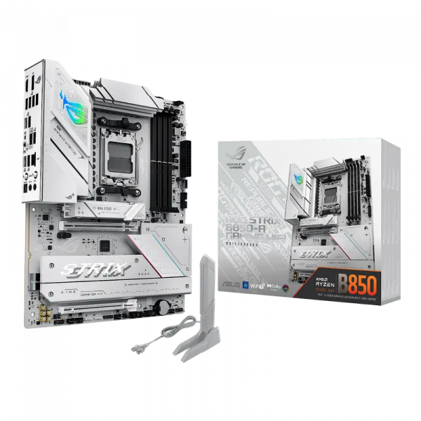 Материнская плата ASUS ROG STRIX B850-A GAMING WIFI AM5 ATX - AMD B850 | DDR5 SDRAM | 4x DIMM Материнская плата ASUS ROG STRIX B850-A GAMING WIFI AM5 ATX - AMD B850 | DDR5 SDRAM | 4x DIMM