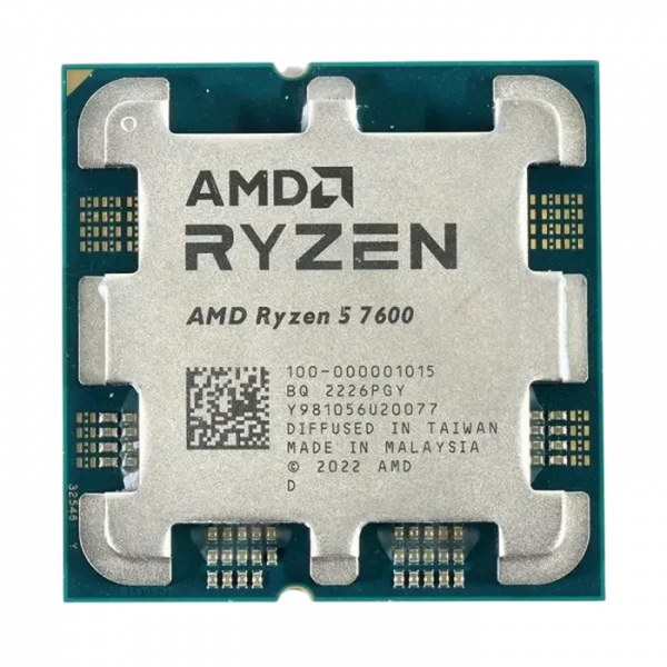 Процессор AMD Ryzen 5 7600 Tray - AM5 | 3.8 ГГц - 5.1 ГГц