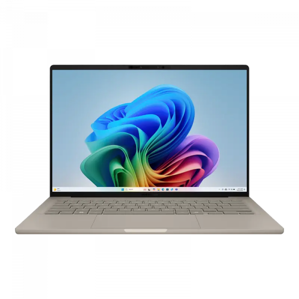 Ноутбук ASUS Zenbook A14 OLED UX3407QA Zabriskie Beige - 14" | OLED | 60 Гц | 16 ГБ | 512 ГБ | Qualcomm Snapdragon X X1-26-100 Ноутбук ASUS Zenbook A14 OLED UX3407QA Zabriskie Beige - 14" | OLED | 60 Гц | 16 ГБ | 512 ГБ | Qualcomm Snapdragon X X1-26-100
