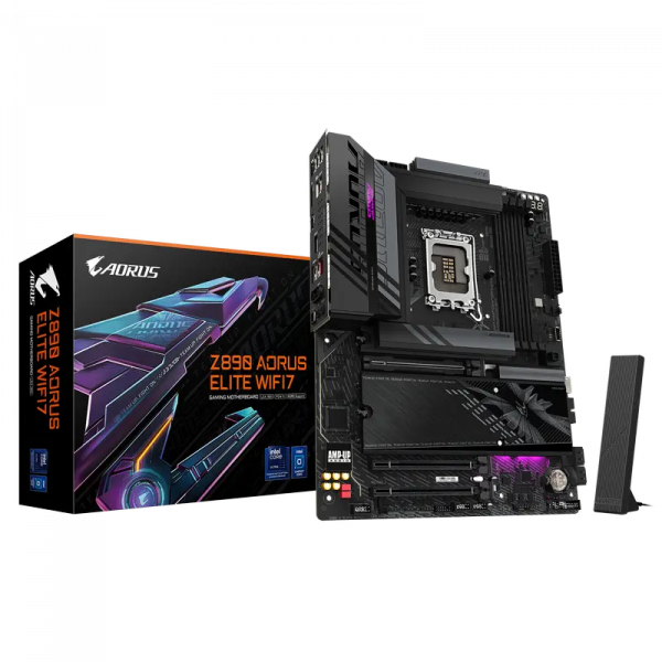Материнская плата Gigabyte Z890 A ELITE WIFI7 LGA1851 ATX - Intel Z890 | DDR5 SDRAM | 4x DIMM