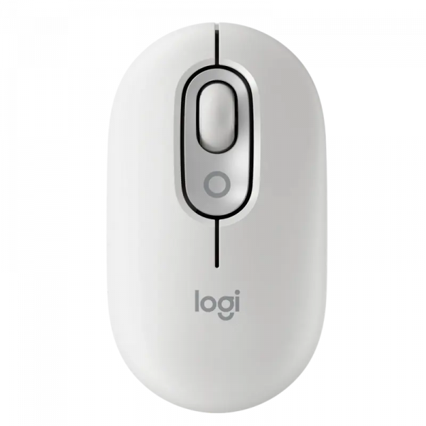 Mouse Logitech POP Alb - Optical | 4000 dpi | Fără fir Mouse Logitech POP Alb - Optical | 4000 dpi | Fără fir