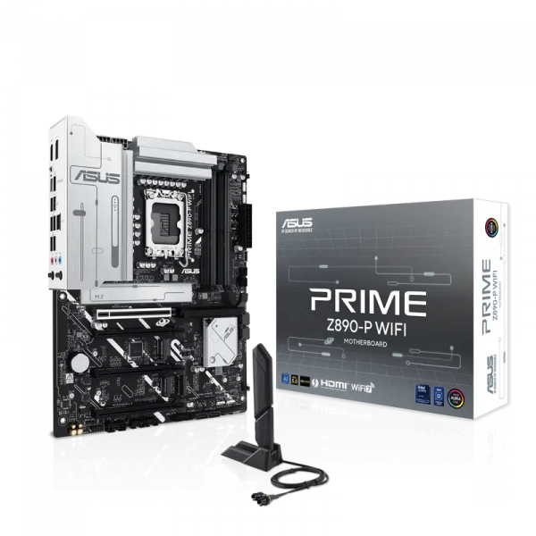 Материнская плата ASUS PRIME Z890-P WIFI LGA1851 ATX - Intel Z890 | DDR5 SDRAM | 4x DIMM