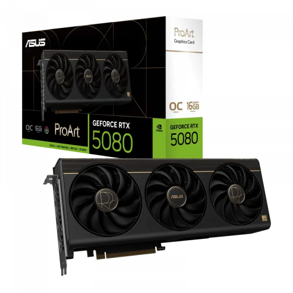 Видеокарта ASUS ProArt GeForce RTX 5080 OC - 16 ГБ | PCI-E 5.0 x16