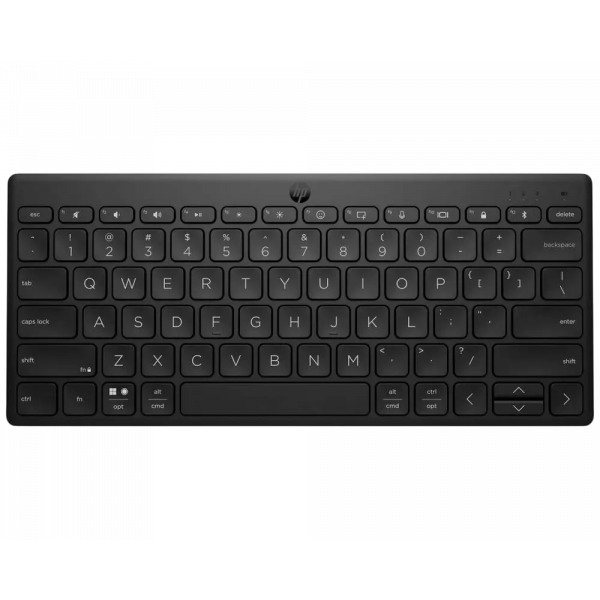 Tastatură HP 350 Compact Multi-Device Membrană Negru - Fără fir | Engleza,Rusă