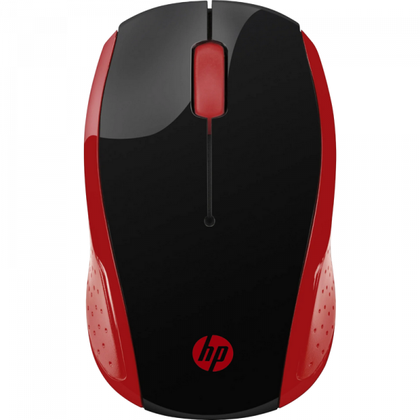 Mouse HP 200 Rosu | Negru - Optical | 1000 dpi | Fără fir Mouse HP 200 Rosu | Negru - Optical | 1000 dpi | Fără fir
