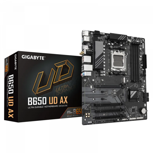 Материнская плата Gigabyte B650 UD AX-Y1 AM5 ATX - AMD B650 | DDR5 SDRAM | 4x DIMM