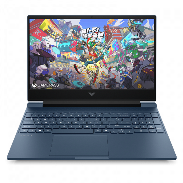 Игровой ноутбук HP Victus 15-fa2131ci Performance Blue - 15.6" | IPS | 144 Гц | 16 ГБ | 1024 ГБ | Intel Core i5-13420H | NVIDIA GeForce RTX 5050 | 8 Гб GDDR7