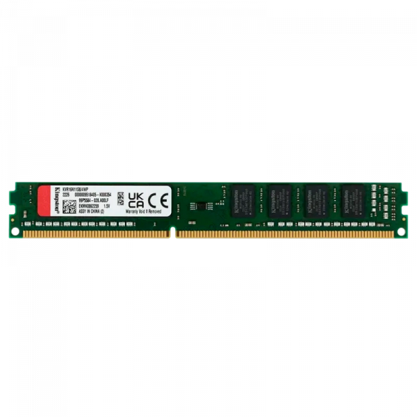 Оперативная память Kingston KVR16N11S8/4WP ValueRAM 4ГБ Зеленый - DDR3 SDRAM | 1600 МГц | 1x 4 ГБ