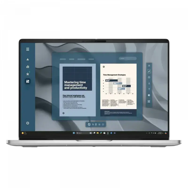 Ноутбук для бизнеса DELL Pro 16 Platinum Silver - 16" | IPS | 60 Гц | 32 ГБ | 512 ГБ | AMD Ryzen AI 7 PRO 350