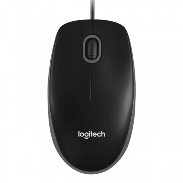 Mouse Logitech B100 Negru - Optical | 800 dpi | Cu fir