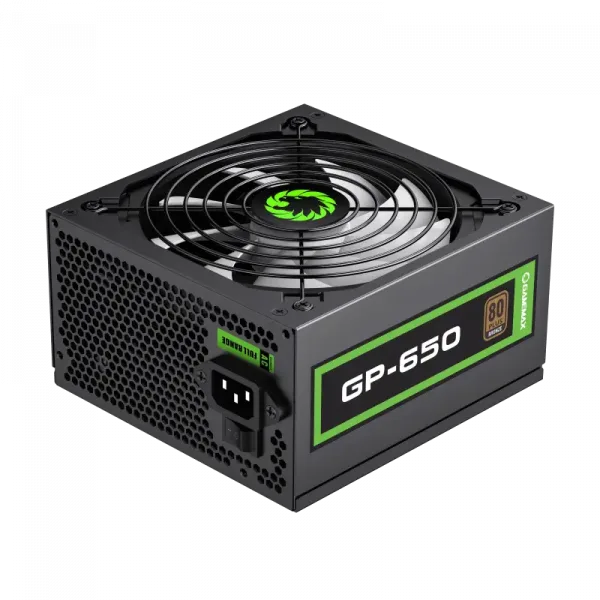 Блок питания для компьютеров Gamemax GP-650 ATX Черный Блок питания для компьютеров Gamemax GP-650 ATX Черный