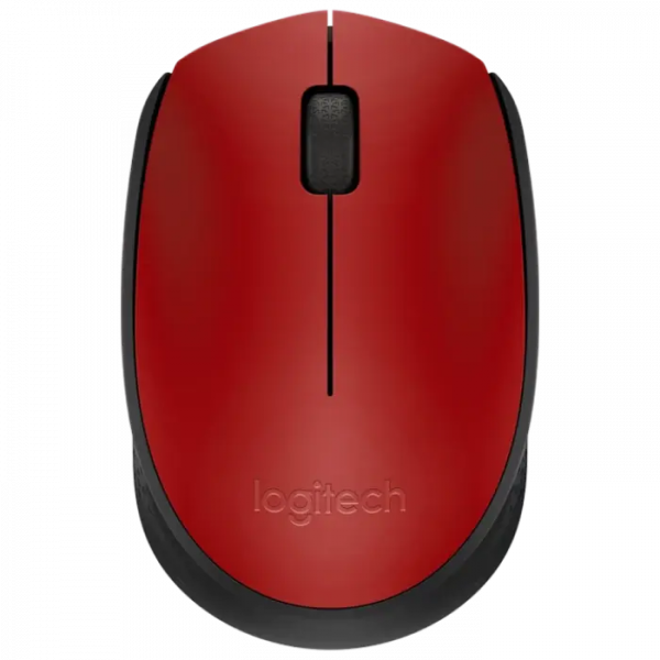 Mouse Logitech M171 Roșu - Optical | 1000 dpi | Fără fir Mouse Logitech M171 Roșu - Optical | 1000 dpi | Fără fir