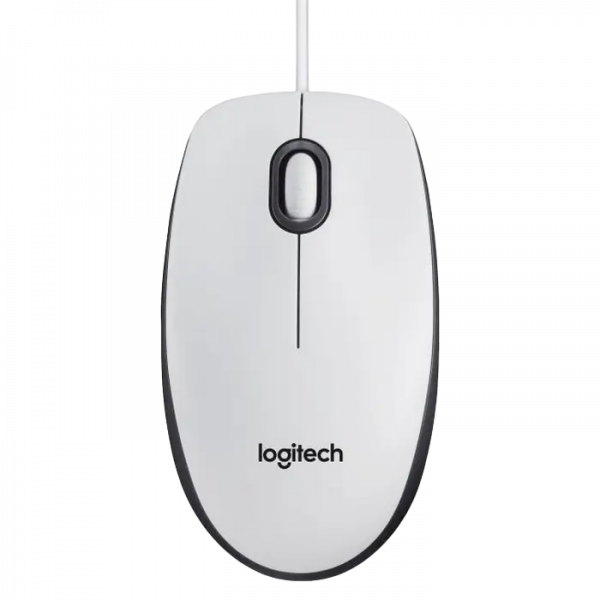 Mouse Logitech M100 Alb - Optical | 1000 dpi | Cu fir Mouse Logitech M100 Alb - Optical | 1000 dpi | Cu fir