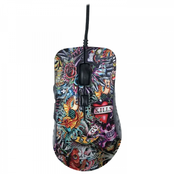 Gaming Mouse QUMO Splash Multicolor - Optical | 3200 dpi | Cu fir Gaming Mouse QUMO Splash Multicolor - Optical | 3200 dpi | Cu fir