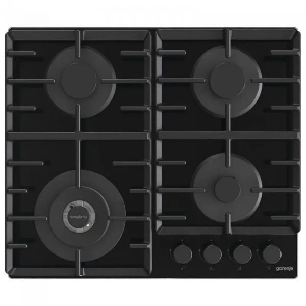 Газовая варочная панель Gorenje GTW 642 SYB Черный - Закаленное стекло Газовая варочная панель Gorenje GTW 642 SYB Черный - Закаленное стекло