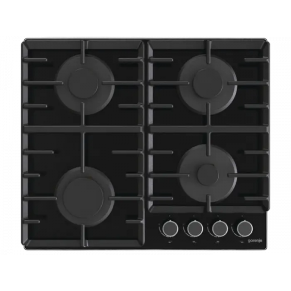 Газовая варочная панель Gorenje GT 642 AB Черный - Закаленное стекло Газовая варочная панель Gorenje GT 642 AB Черный - Закаленное стекло