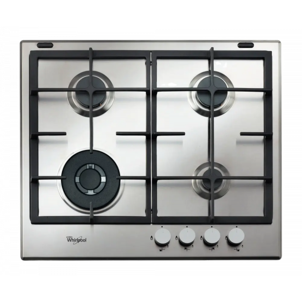 Plită pe gaz Whirlpool GMA 6422/IX Oțel inoxidabil - 8 kW | Oțel inoxidabil Plită pe gaz Whirlpool GMA 6422/IX Oțel inoxidabil - 8 kW | Oțel inoxidabil