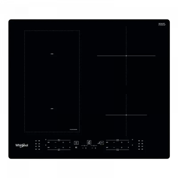 Plită cu inducție Whirlpool WL B8160 NE Negru - 7.2 kW | Vitroceramică