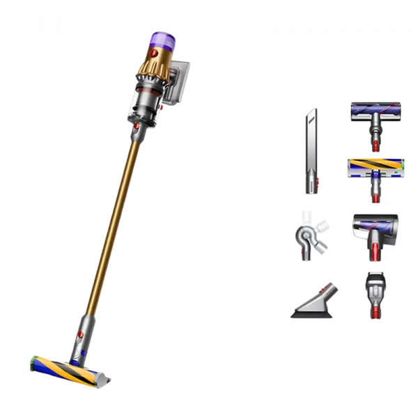 Aspirator Vertical Dyson V12 Detect Slim Absolute Auriu - Uscată | 150 W | Container | 0.35 l