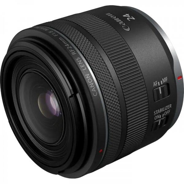 Объектив Canon RF 24mm f/1.8 Macro IS STM - Автофокус | f/22 | f/1.8 | 0.5x Объектив Canon RF 24mm f/1.8 Macro IS STM - Автофокус | f/22 | f/1.8 | 0.5x