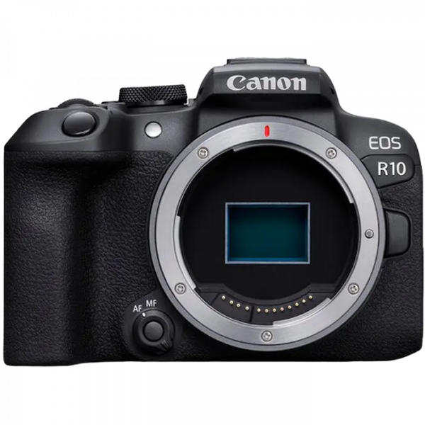 Беззеркальный фотоаппарат Canon EOS R10 Body - APS-C (22.3 x 14.9 мм) | Dual Pixel CMOS AF II Беззеркальный фотоаппарат Canon EOS R10 Body - APS-C (22.3 x 14.9 мм) | Dual Pixel CMOS AF II