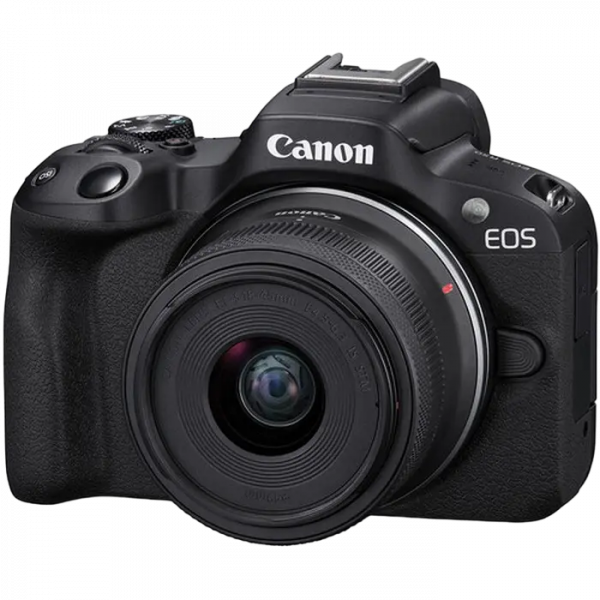 Беззеркальный фотоаппарат Canon EOS R50 & RF-S - APS-C (22.3 x 14.9 мм) | Dual Pixel CMOS AF II Беззеркальный фотоаппарат Canon EOS R50 & RF-S - APS-C (22.3 x 14.9 мм) | Dual Pixel CMOS AF II