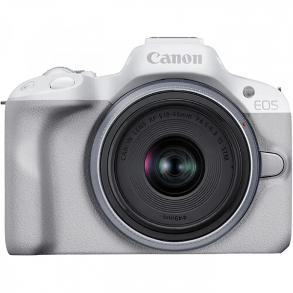 Aparat Foto Mirrorless Canon EOS R50 & RF-S - APS-C (22.3 x 14.9 mm) | Dual Pixel CMOS AF II