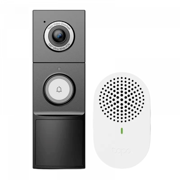 Sonerie video TP-LINK TAPO D235 Negru - 2560 x 1920 | IP66