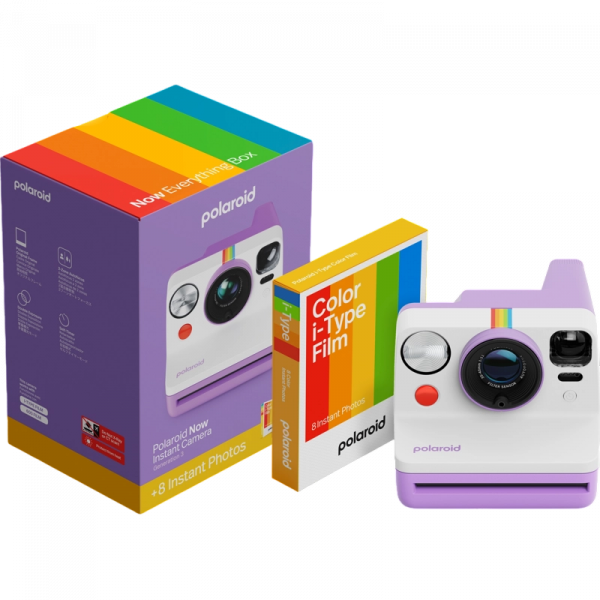 Cameră Foto Polaroid Now Gen 3 + Color Film Bundle - Autofocus