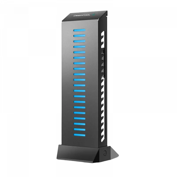 Держатель видеокарты Deepcool GH-01 RGB Чёрный - Металл,Пластик
