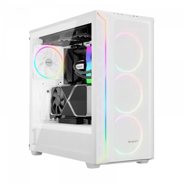 Компьютерный корпус be quiet! SHADOW BASE 800 FX Full-Tower Белый - Без блока питания | Пластик АБС | ARGB