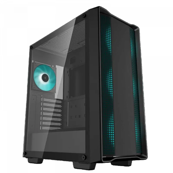 Компьютерный корпус Deepcool CC560 V2 Midi-Tower Черный - Без блока питания | Пластик АБС,Сталь